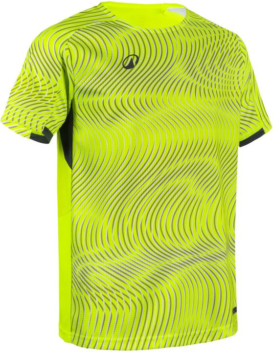 Produktbild Kipsta Kids' Football Shirt Club Wavy - Yellow/Black (8, 9, 10)
