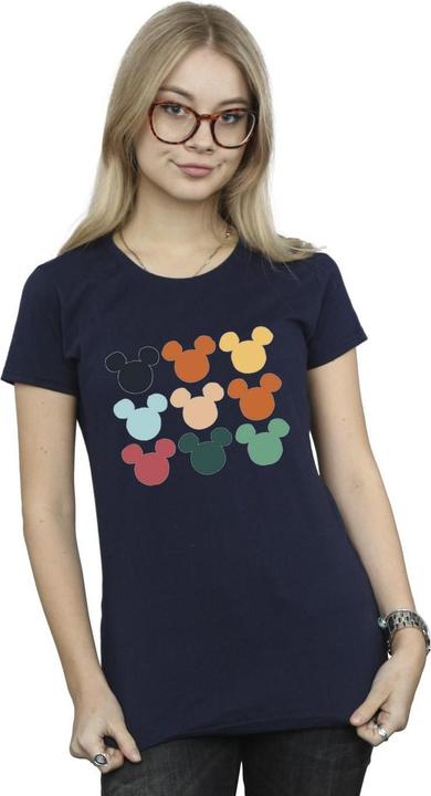 Image du produit Disney - T-shirt MICKEY MOUSE HEADS SQUARE - Femme (XL)
