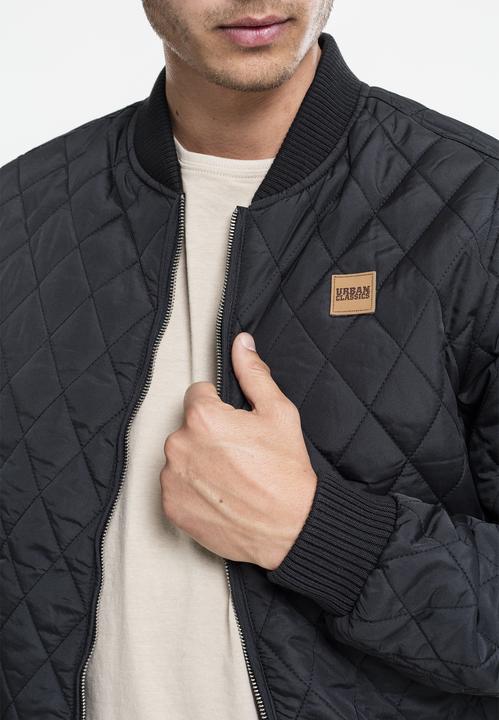 Actual product image Urban Classics Diamond Quilt Nylon Jacket (5XL)