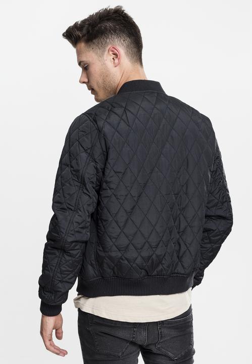 Actual product image Urban Classics Diamond Quilt Nylon Jacket (5XL)