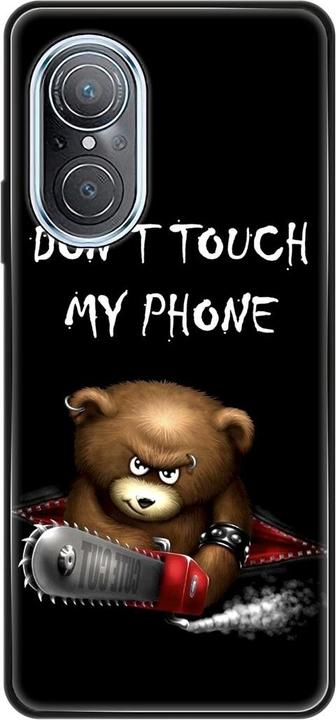 Dont Touch My Phone Bär Schwarz