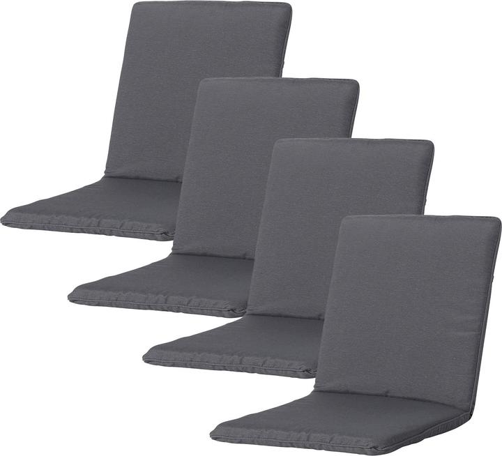 Image du produit Casativo Coussin confortable pour chaise à dossier bas, set de 4 pièces (97 x 49 cm)