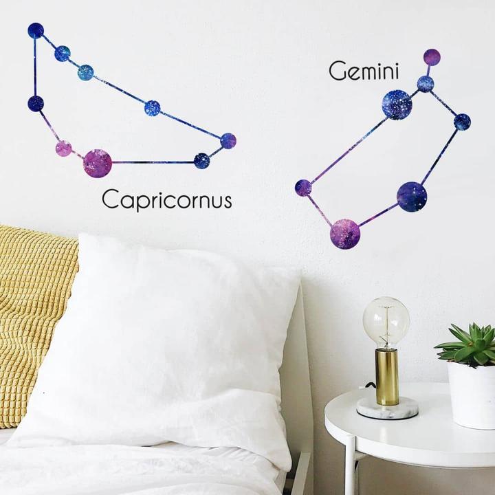 Produktbild Trenddeko Sternbild Capricornus - Steinbock (110 x 82 cm)