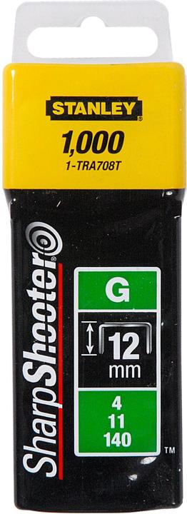 Klammern Typ G (12mm) (1000 x)