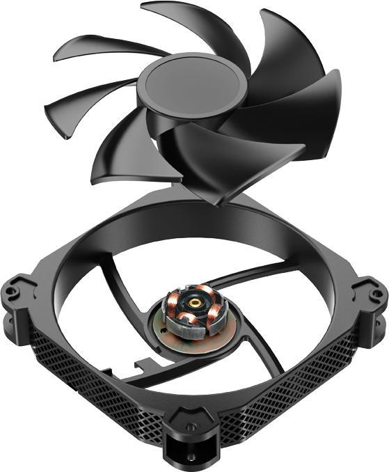 Actual product image Jonsbo HX7280 CPU Cooler - 2x 140mm, 1x 120mm (160 mm)