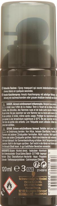 Image du produit Retouche Racines Sofort-Ansatz-Kaschierspray (Noir)
