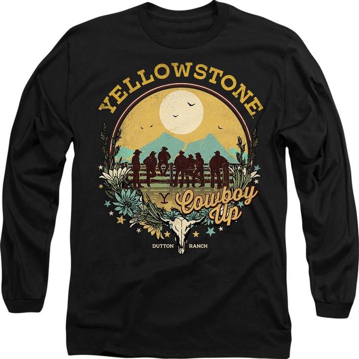 Yellowstone Cowboy Up TShirt (L)