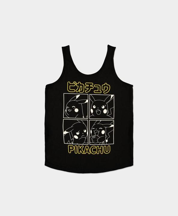 Pokémon Outline Pika Women's Tank Top (M)