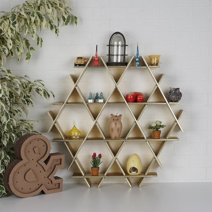 Produktbild Wallxpert Hexgold-M (115 x 17 cm)