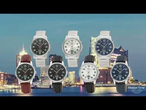 Immagine prodotto Master Time MTGA-10815-31L Orologio radiocontrollato da uomo 41mm 3ATM (Orologio radiocontrollato, 41 mm)