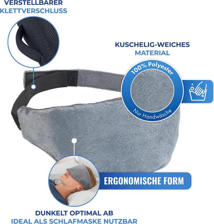 Image du produit Angela Bruderer Augenmaske 3-in-1 (Masque de sommeil)