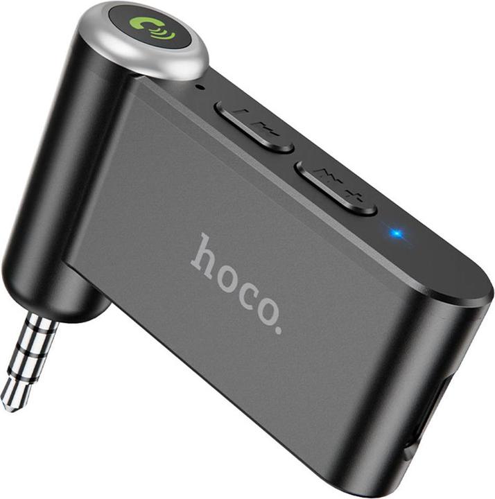 Produktbild Hoco - Audio Adapter Bluetooth Magic Music (E58) - Aux Jack 3.5mm - Black (Empfänger)