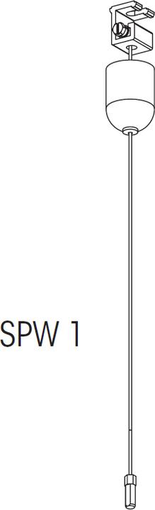 Immagine prodotto Csdk SL Global pro SPW 1-2 sospensione a filo 230V, trifase, nero - PROFESSIONALE