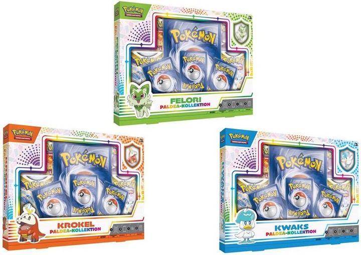 Actual product image Pokémon Paldea Box (German, Box Set & Collection)