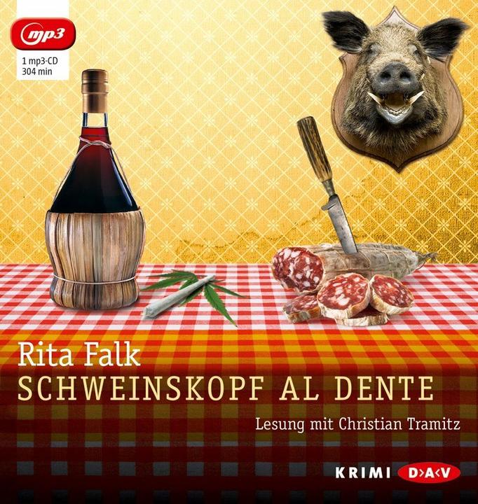 Actual product image Pork head al dente (Rita Falk, Christian Tramitz, German)