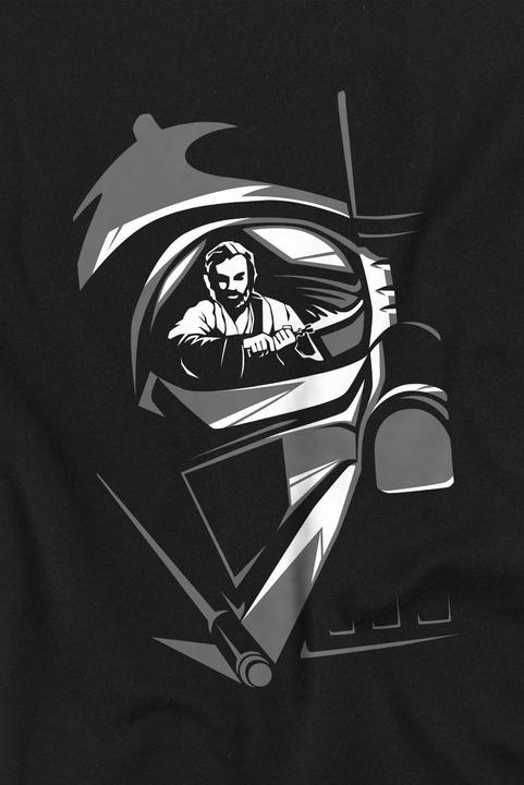 Actual product image Star Wars Mens Obi Wan Kenobi Vader Eye T-Shirt (XL)