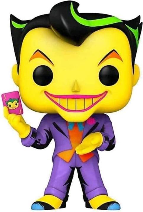 Actual product image Funko Pop! DC Comics Black Light : Joker (370)
