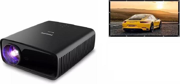 Philips NeoPix 320 Full HD LED Beamer - Inclusief 100 inch scherm - Wi-Fi - Bluetooth - Automatische Keyston (Full HD)