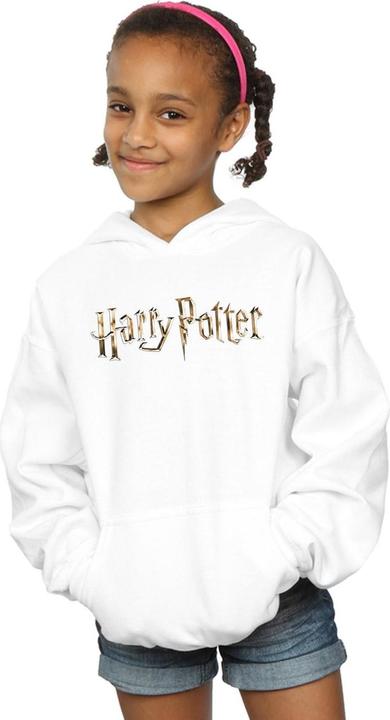 Actual product image Girls Full Colour Logo Hoodie (140, 146)