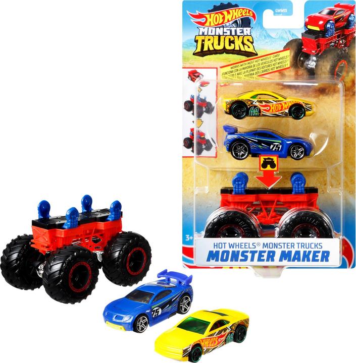 Actual product image Hot Wheels Monster Trucks Monster Maker
