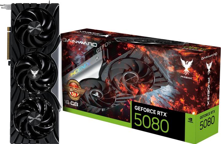 Actual product image Gainward RTX5080 Phoenix GS 16GB GDDR7 HDMI 3xDP (16 GB)
