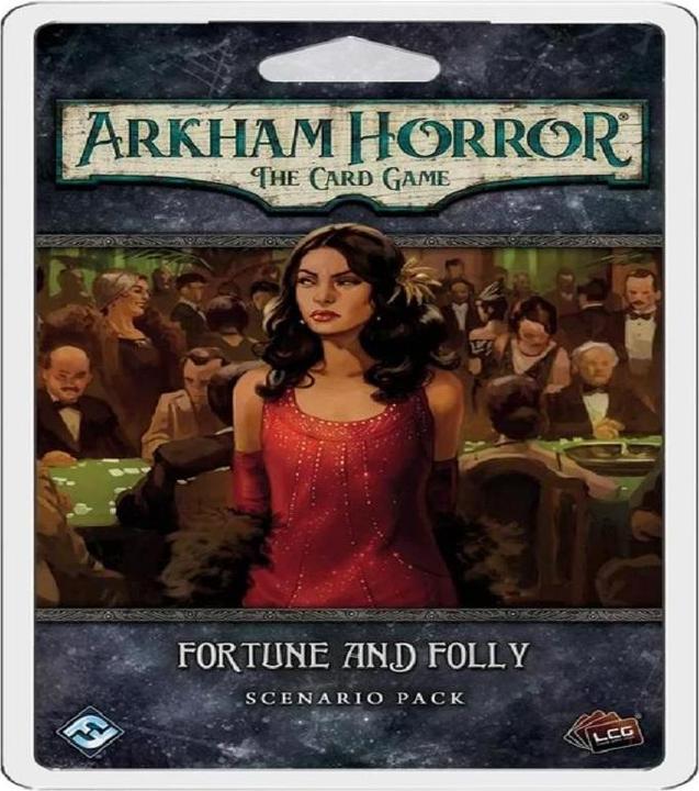 Produktbild FFG FFGD1173 - Arkham Horror: Fortune und Folly, Kartenspiel, 1-4 Spieler, ab 14 Jahren (DE-Erweiterung) (Deutsch)