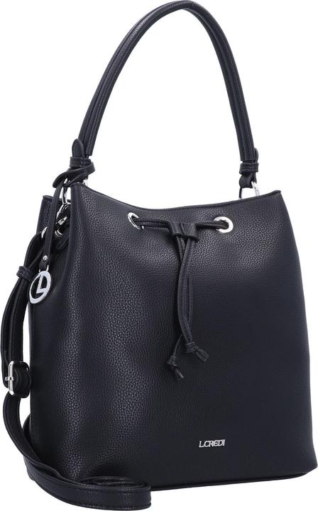Actual product image L.Credi Ebony pouch bag 28 cm