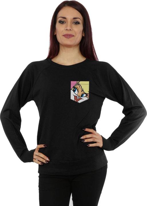 Image du produit Looney Tunes - Sweat LOLA BUNNY FACE FAUX POCKET - Femme (L)