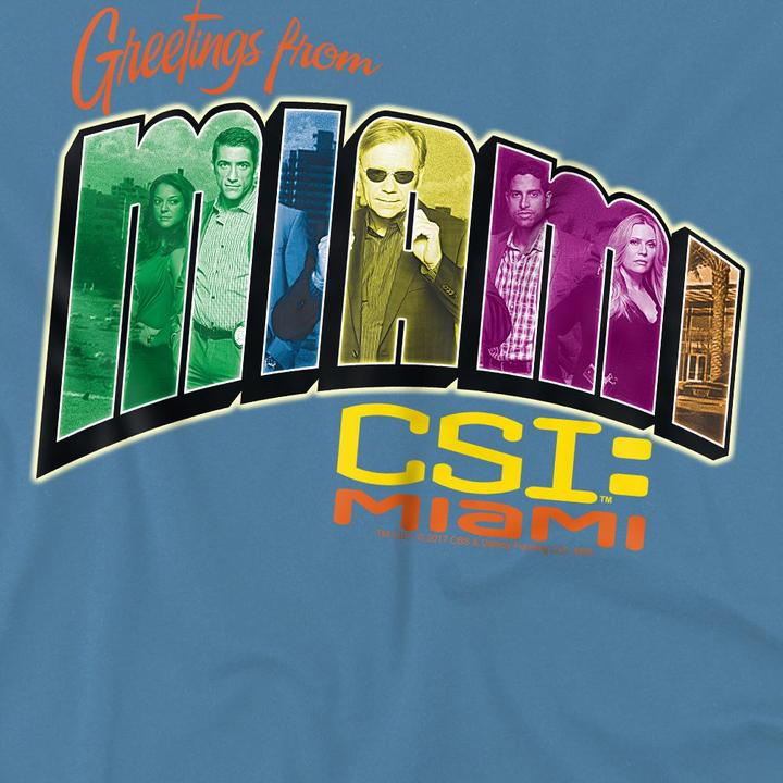 Produktbild CSI: Miami Greetings from Miami TShirt (XXL)