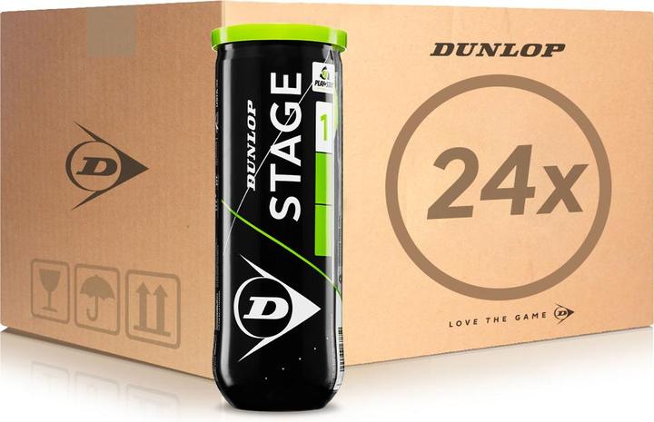 Actual product image Dunlop Tennis ball Stage 1 Green 3