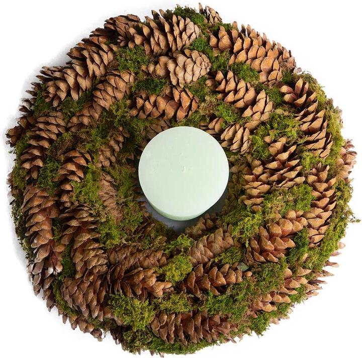 Produktbild VEG and the City Adventskranz Strobuszapfen (50 cm)