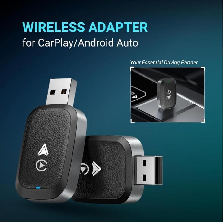 Produktbild PowerGuard 2-in-1 Wireless iOS Carplay & Android Auto Adapter