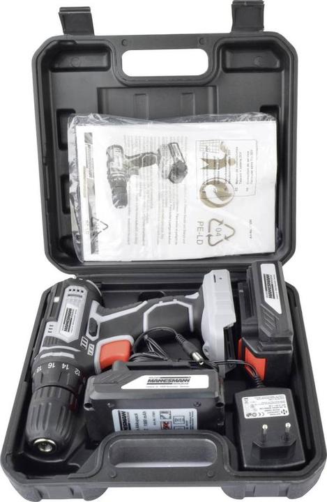 Produktbild Mannesmann Akku-Bohrschrauber 20V (Akkubetrieb)