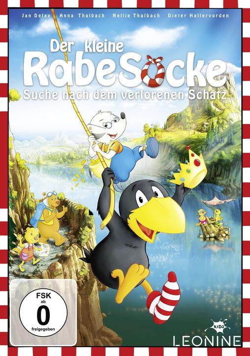 Image du produit Leonine Le Petit Corbeau Chaussette - A la recherche du trésor perdu (DVD, 2019)