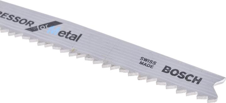 Immagine prodotto Bosch Professional Zubehör Lama per seghetto alternativo PRO Metal spessa e sottile T123XF, 100 mm, 5 pezzi.