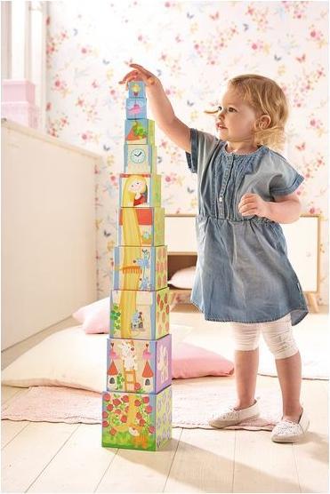 Productafbeelding Haba Rapunzel stapelkubus