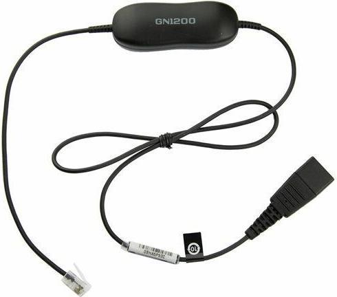 Jabra Smart Cord - Headset-Kabel - Schwarz - für