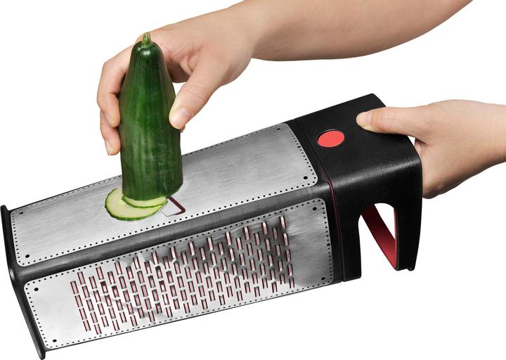 Actual product image Silit Square grater with collection container