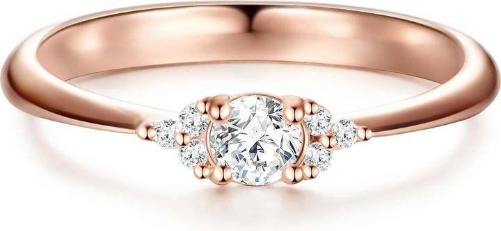 Produktbild Trilani Damen Sterling Silber Zirkonia roségold - 11198 (23, 63, 925 Silber)