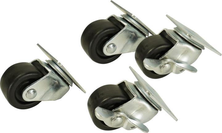 Actual product image Televes Mounting set wheels 4U MSR-4R w.screws 19z rack 533171 (Mirrors + antennas Mounting)