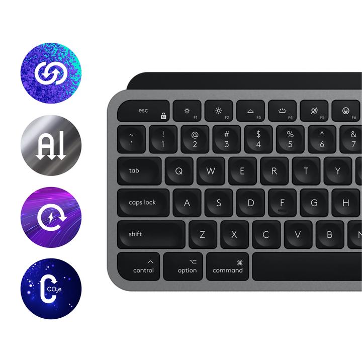 Actual product image Logitech MX Keys S for Mac (DE, Wireless)