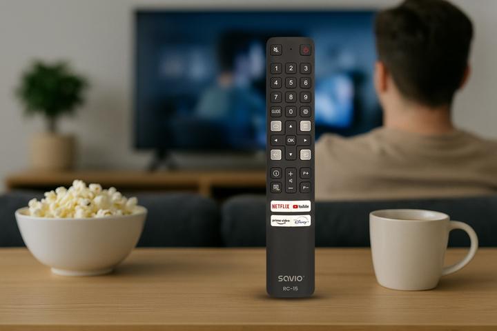 Produktbild Savio RC-15 (Gerätespezifische Fernbedienung, Miracast)