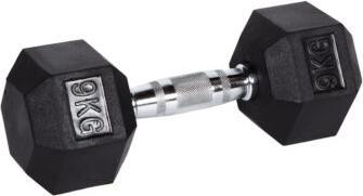 Productafbeelding Fitcom Hex Dumbbell 9 kg (1 x 9 kg)