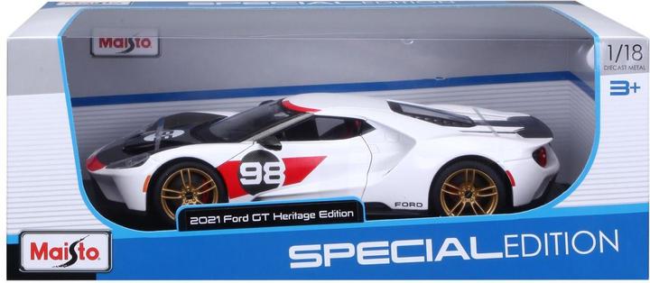 Actual product image Maisto Ford GT 2021 Heritage 1/18