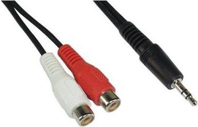 Produktbild InLine Cinch/Klinke Kabel (0.20 m, Cinch, 3.5mm Klinke (AUX))
