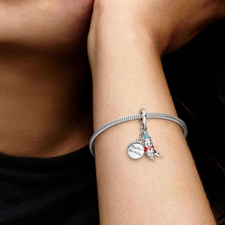 Produktbild Pandora Disney Winnie the Pooh Birthday Charm (Silber 925, Emaille)