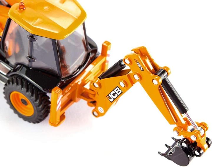 Actual product image Siku JCB 4CX Backhoe loader