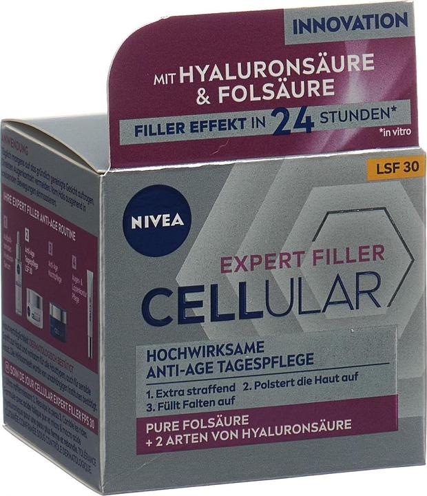 Produktbild NIVEA Cellular Expert Filler Anti-Age Tagespflege LSF 30 (50 ml, Tagescreme, SPF 30)