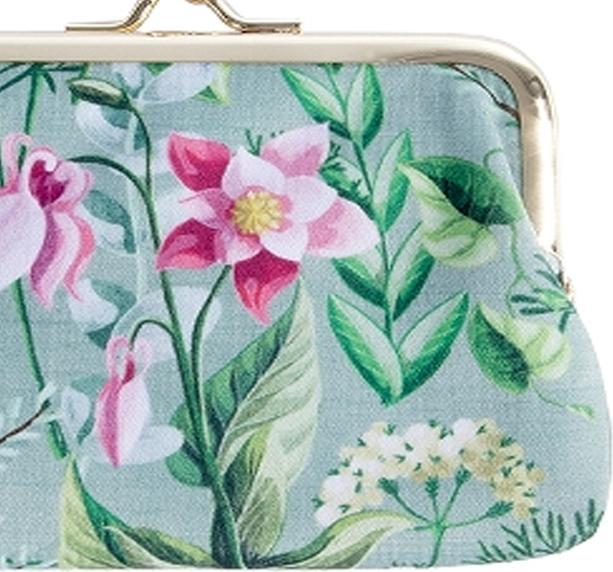 Produktbild Artebene Portemonnaie hellblaue Blüten