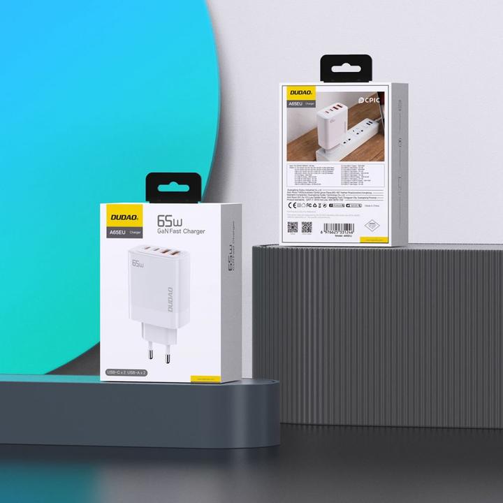 Produktbild Dudao A65EU 65Wattt Adapter GaN (65 W)